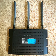 TP-LINK Archer A8 AC1900 Dual-Band MU-MIMO Wi-Fi Router, Black, 4-Port picture