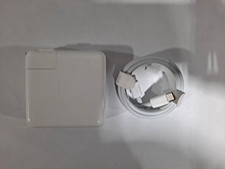 APPLE Genuine 61W USB-C Power Adapter AND 6 FEET APPLE CABLE Apple MacBook Pro picture
