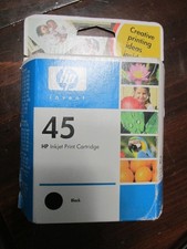 HP Invent 45 Inkjet Print Cartridge Black Noire Genuine Quality Office- Exp 2006 picture