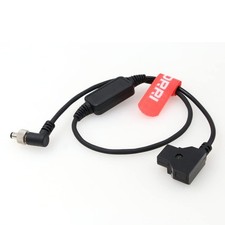12V Regulated DTap To Locking RightAngle DC Cable For ATEM Mini Switcher picture