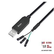 USB to TTL Serial Cable 3.3V 3 Pin TX RX Signal UART Adapter 6ft 3 pin 3.3V picture