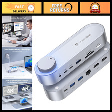 USB C Laptop Docking Station Dual Monitor, 100W Power Delivery, 5x USB 10Gbps Po picture