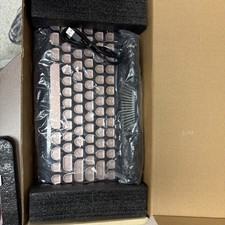 KnewKey RYMEK Typewriter Style Mechanical Wired & Wireless Keyboard Rose Gold picture