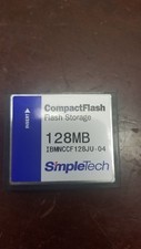  SimpleTech 128MB Compact Flash Memory Card IBM00-01329-5B5CU picture