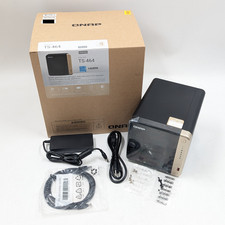 QNAP TS-464 4-Bay NAS Enclosure Diskless Storage System (TS-464-8G-US) Black picture