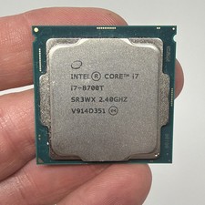 Intel 8th Gen Core i7-8700T SR3WX 2.40GHz (Turbo 4.0GHz) 6-Core 12M LGA-1151 CPU picture