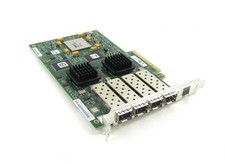 LSI L3-00143-03E Logic Quad Port 4Gb PCIe Fbre HBA w/ SFP picture