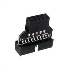 1Pc Panel Plug USB2.0 9-Pin Female to USB3.0 19-Pin Male Adapter For Mainboard z picture