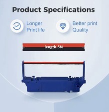 MYCARTRIDGE RC700 Compatible Ink Ribbon Replacement for Star SP-700 (2 Pack) picture