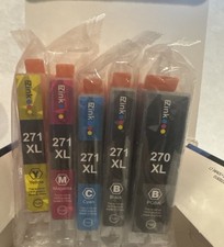 5  Pack EZInk Compatible Ink Cartridges Canon  271XL New Sealed  picture