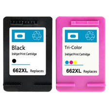 2 Pack for HP 662XL Ink Cartridge CZ105AL for Deskjet 1015 1515 2515 2545 picture