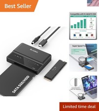 M.2 NVMe & SATA USB C Adapter – 10Gbps Transfer, Hot-Swap Ready for All Drives picture