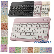 Wireless RGB LED Backlit Slim Bluetooth 3.0 Keyboard for iOS/Mac/Windows/Android picture