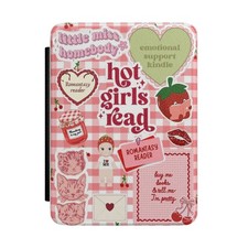 Hot Girls Read Kindle Case | Romantic Reader Sticker Collage picture