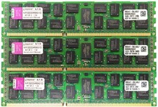 Kingston 12GB (3x4GB) 2Rx4 DDR3 Server RAM Kit RDIMM ECC PC3-10600R Registered picture
