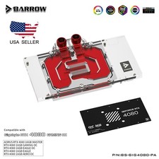 Barrow GPU Water Block for Gigabyte Aorus RTX 4080 Master Gaming EAGLE AERO OC picture