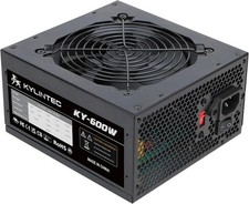 600w Power Supply Non-Modular ATX PSU with 6+2 Pin Connectors PFC Protection ... picture