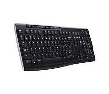 Logicool(Logitech) K270 Wireless Keyboard NO BATTERY COVER OR RECEIVER - Blac... picture