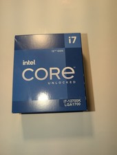 EMPTY BOX ONLY Intel Core i7-12700K Retail Box LGA1700 - No CPU Included picture