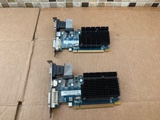 LOT OF 2 SAPPHIRE HD5450 512M 299-1E204300SA Graphics Card PCIe VGA HDMI DVI picture