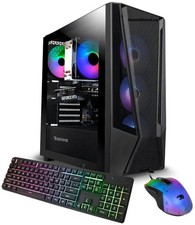 iBUYPOWER R196IB4050BHP05A Trace Mesh Gaming Desktop i7-14700F 2.1GHz NVIDIA picture