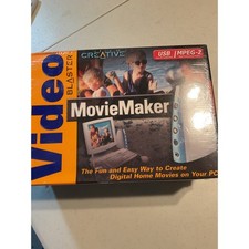 Creative Video Blaster MovieMaker USB MPEG-2 Digital Video Capture Vintage NEW picture