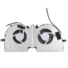 2 X CPU & GPU Cooling Fan For MSI GE75 Raider GL75 GP75 Leopard MS-17E2 Series picture