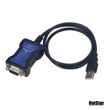 USB to RS232 Adapter Cable 1-Channel USB-RS232 Converter DAM3233N-0.7m picture