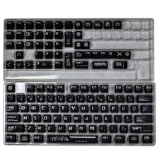 Keycaps PBT 122Keys MDA Height Black Knight Theme Keycaps Adaptable 61/84/96/104 picture