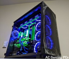 EXTREME Custom Liquid Cooled Computer, AMD Threadripper 3970x, 64GB, RTX 2080 Ti picture
