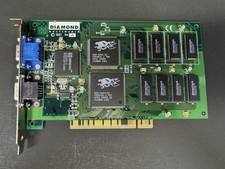 Diamond Monster 3D PCI 4MB 3dfx Voodoo Graphics Vintage Video Card 1997 picture