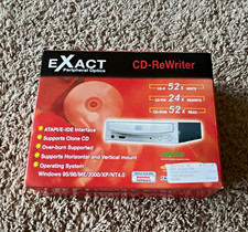 eXact IDE Internal Desktop CD-R/RW Drive 52x Write 52x Read for PC picture