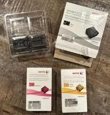 Xerox ColorQube 8570 8580 Solid Ink Lot - Black 108R00930 + Boxes Yellow Magenta picture