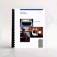 Radio Shack Tandy TRS-80 Model 102 Portable Computer Manual picture