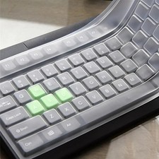 Universal Transparent Silicone Keyboard Cover Protector Skin for PC Desktop picture