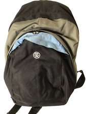 Crumpler The Customary Barge Camera Backpack Traveling Bag Black/Light Blue/Gray picture