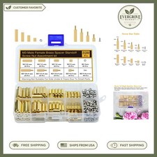 Comprehensive 320PCS Standoffs and Screws Kit - Organized for Easy Access picture