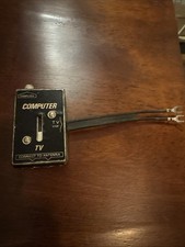 COMMODORE 904778-01 VINTAGE COMPUTER ANTENNA CABLE TV A B SWITCH A-STVC VHF picture