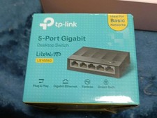 TP-Link LiteWave LS1005G 5-Port Gigabit Ethernet Desktop Switch Unused picture