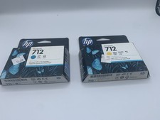 One Lot Of 2 HP 712 DesignJet Printer Cartridges picture