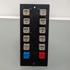 VTG 12-Key Mechanical Keyswitch Module (2 x 6) Industrial, Telco, Telephone picture