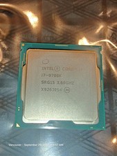 Intel Core i7-9700K 3.6GHz  SRG15  Octa-Core FCLGA1151 CPU Processor picture