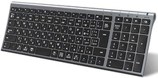 iClever Bluetooth Wireless Keyboard Japanese JIS Layout Supports 3 Simultaneous picture