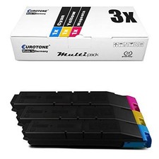 Eurotone 3x Yellow Toner Cartridge Compatible With Kyocera TK8505 picture