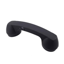 Wireless Retro Telephone Handset RadiationProof Headset for Mobile Call Black picture