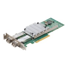 HPE 530SFP+ 10GbE 2-Port SFP+ 656244-001 PCIe LP Network Adapter + 2x 10GbE GBIC picture