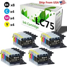 20PACK LC75 LC75XL LC-75 Ink Cartridge for MFC-J280W MFC-J835DW Inkjet Printer picture