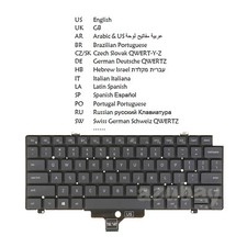 Keyboard For Dell Latitude 7420 7430 7520 7530 5420 5421 5430 5431 5440 Backlit picture