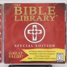 The Bible Library Special Edition 1999 ValuSoft Windows 95/98 NEW FACTORY SEALED picture