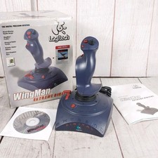 Logitech Wingman Extreme Digital 15 Pin Joystick - w/ SOFTWARE + BOX - Tested picture